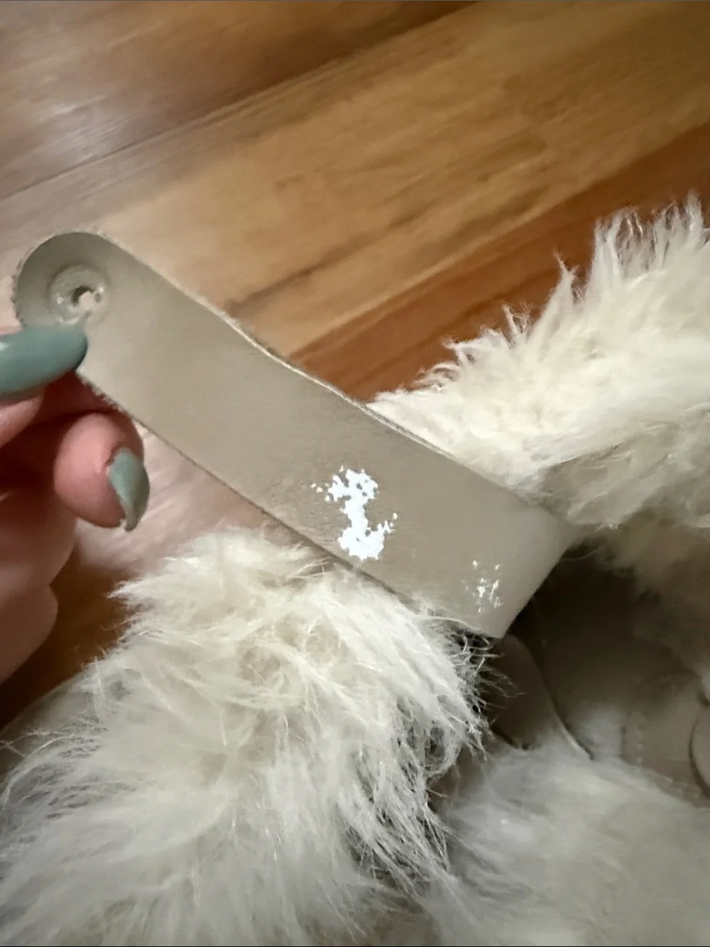 Sorel Lace-Up Winter Boot with Faux Fur Collar in Cream and Coral